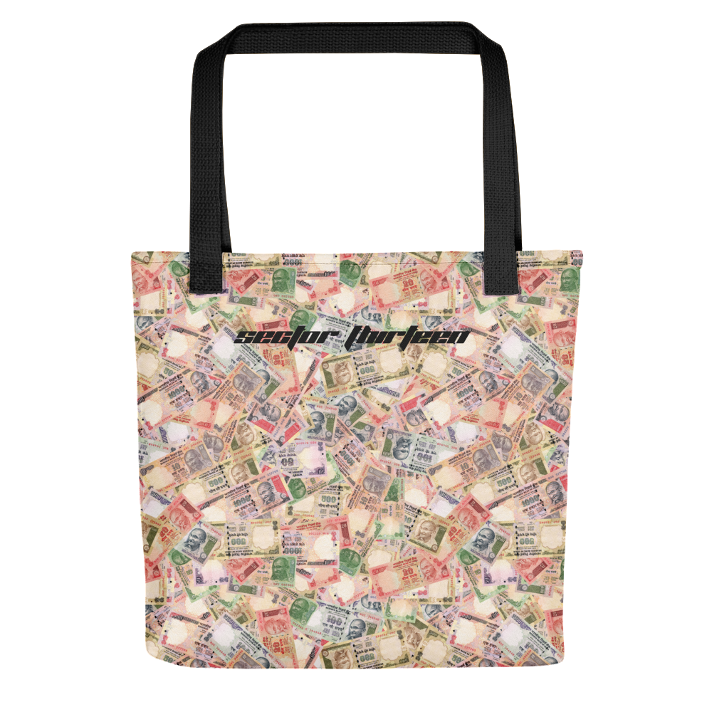 CA$H MONEY RUPEE TOTE